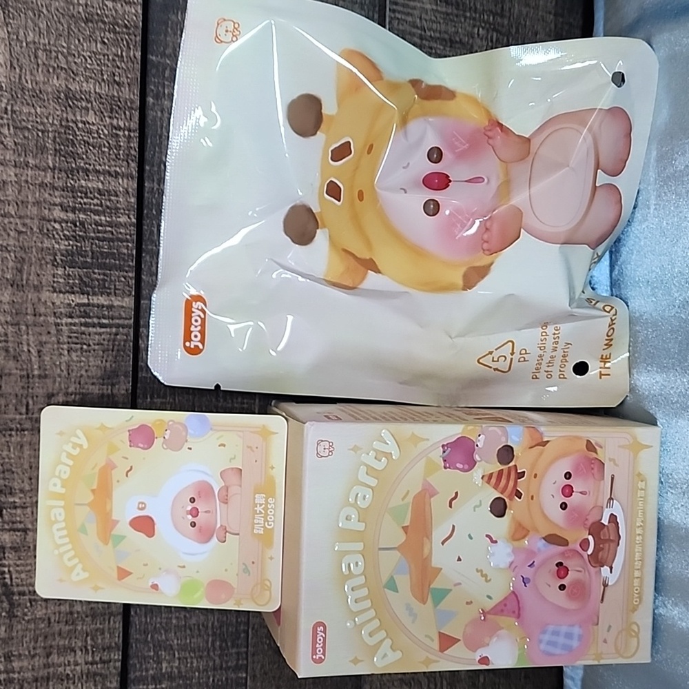 NIB Jotoys Animal Party Series Phone Buddy Confirmed Goose